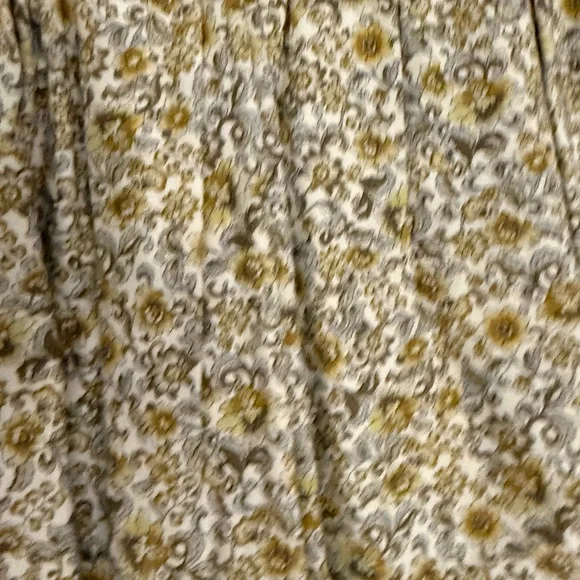 La Coqueta Floral Kids Dress with Yellow Accents